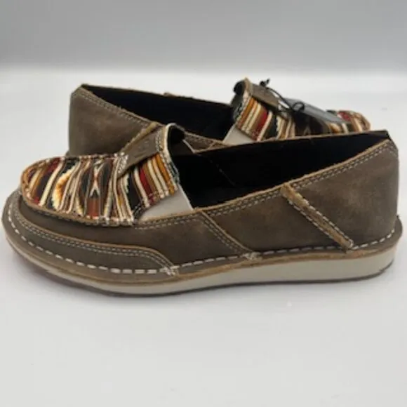 NEW Ariat Women’s Cruiser Brown Bomber Chimayo Leather Shoes Loafers Size 8 NWT