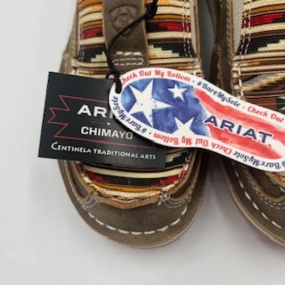 NEW Ariat Women’s Cruiser Brown Bomber Chimayo Leather Shoes Loafers Size 8 NWT