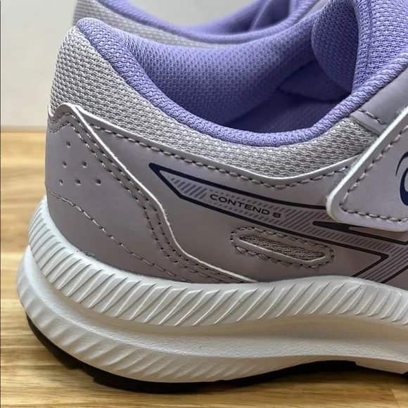 NEW ASICS 3 Youth Kids' Contend 8 PS Dusk Violet Girls Purple Running Shoes