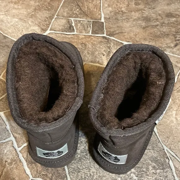 New Aussie Merino Chocolate Auckland High Sz 12 Boots