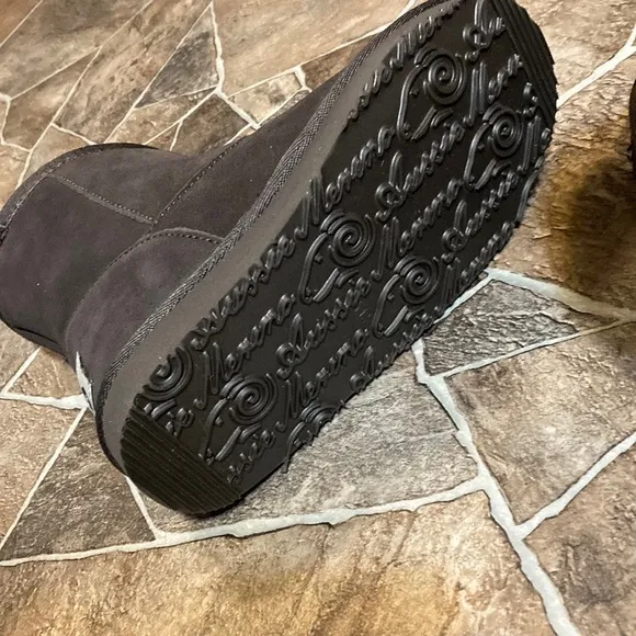 New Aussie Merino Chocolate Auckland High Sz 12 Boots