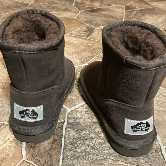 New Aussie Merino Chocolate Auckland High Sz 12 Boots