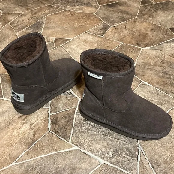New Aussie Merino Chocolate Auckland High Sz 12 Boots