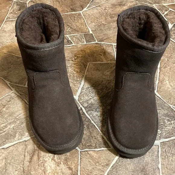 New Aussie Merino Chocolate Auckland High Sz 12 Boots