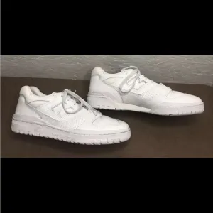 NEW BALANCE 550 Size 12D Triple White Leather Shoes Sneakers (BB550WWW)