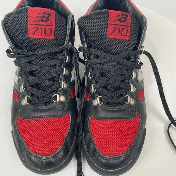 New Balance 710 Mens Red/Black Hiking Boots Size 11.5 H710KP Comfort