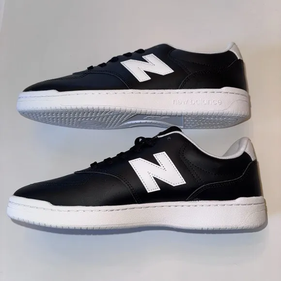 New Balance BB80 Black w/ White Logo Sneakers Mens 12 Lifestyle Casual Shoes NIB