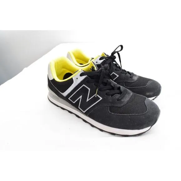 New Balance FIGS 574 D Classic Sneakers Men's Size 10 Black Shoes ML574FIG