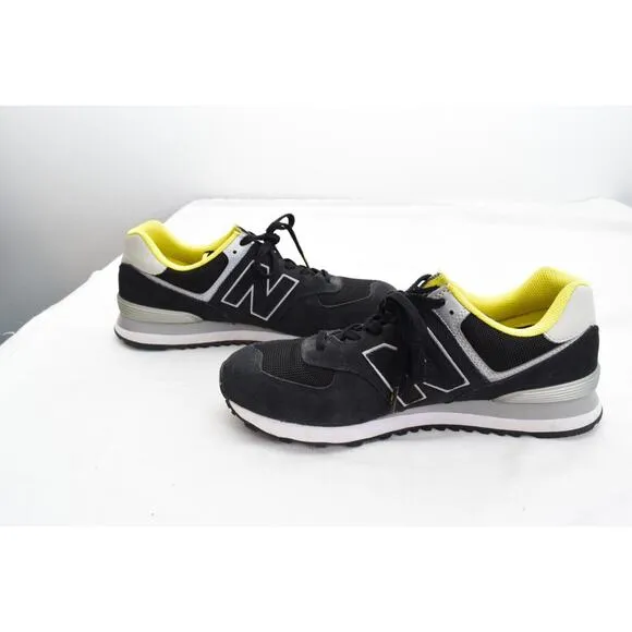 New Balance FIGS 574 D Classic Sneakers Men's Size 10 Black Shoes ML574FIG