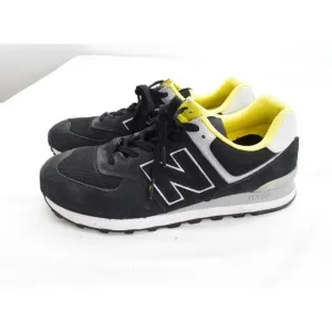 New Balance FIGS 574 D Classic Sneakers Men's Size 10 Black Shoes ML574FIG