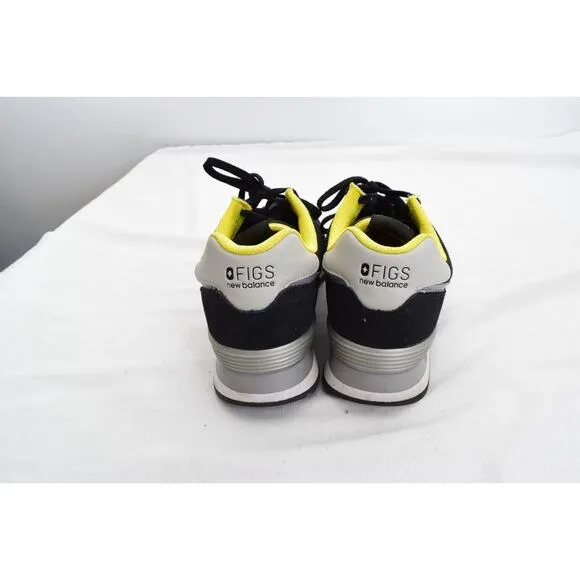 New Balance FIGS 574 D Classic Sneakers Men's Size 10 Black Shoes ML574FIG