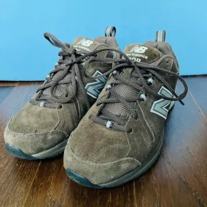 New Balance Men's 608v5 Running Sneakers Chocolate Brown Excellent Condition