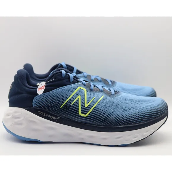 New Balance Mens Fresh Foam 840v1 Running Shoes 9.5 WIDE EE Blue Athletic NIB