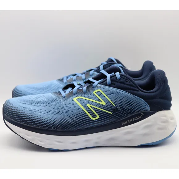 New Balance Mens Fresh Foam 840v1 Running Shoes 9.5 WIDE EE Blue Athletic NIB