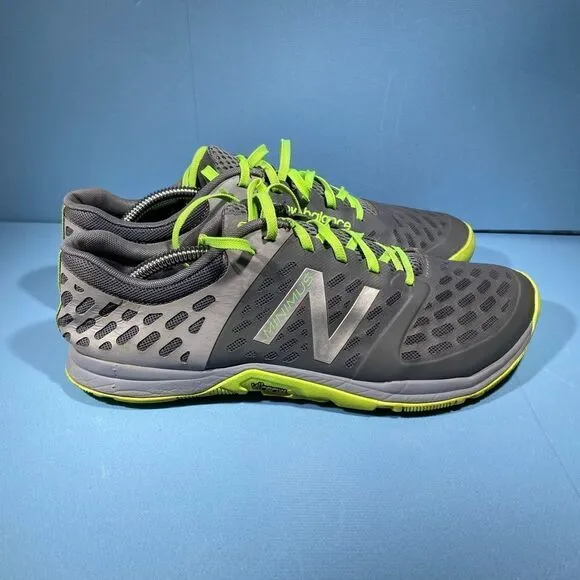 New Balance - Minimus 20V4 Grey Green Silver Running Shoes - Men's 10,5- MX20CG4
