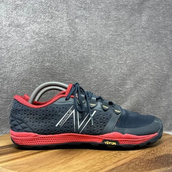 New Balance Minimus Blue Red Athletic Running Barefoot Sneaker Shoes Men's 9.5