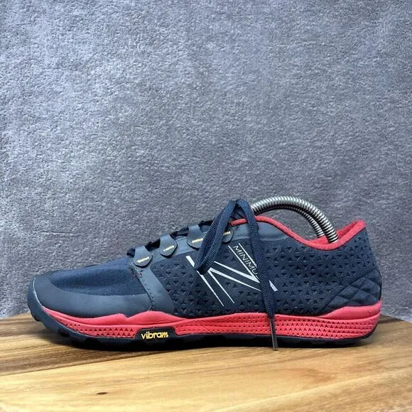 New Balance Minimus Blue Red Athletic Running Barefoot Sneaker Shoes Men's 9.5