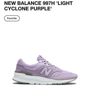 NEW BALANCE•997H Light Cyclone Purple