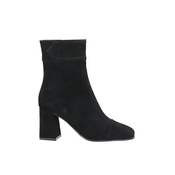 NEW BIBI LOU women's breslavia ankle boot in black suede