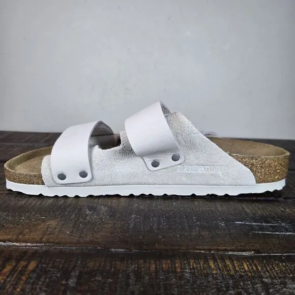 NEW Birkenstock Uji Womens Size 10 Mens 8 EU 41 Narrow Sandals Light Gray
