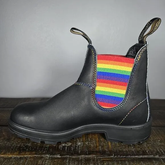 NEW Blundstone 2105 Womens Size 7 Pride Chelsea Boots Black Original 500 UK/AU 4