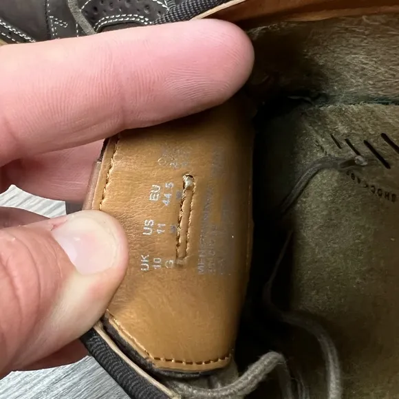 NEW Bostonian Brown Nubuck Haymaker Wingtips 11 M