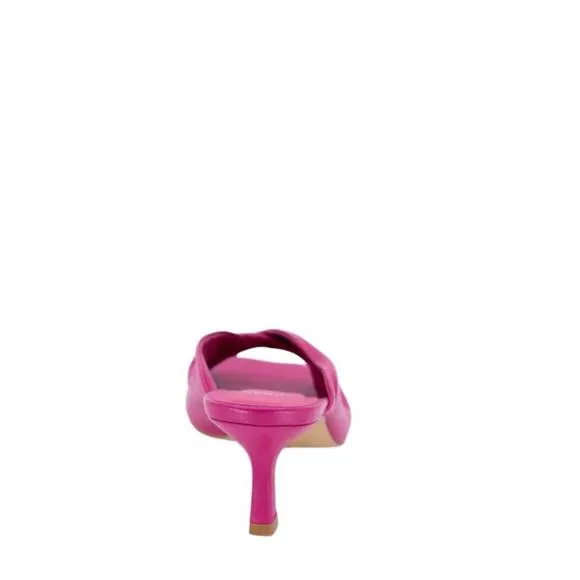 NEW CARRANO sage slide sandals in fushia