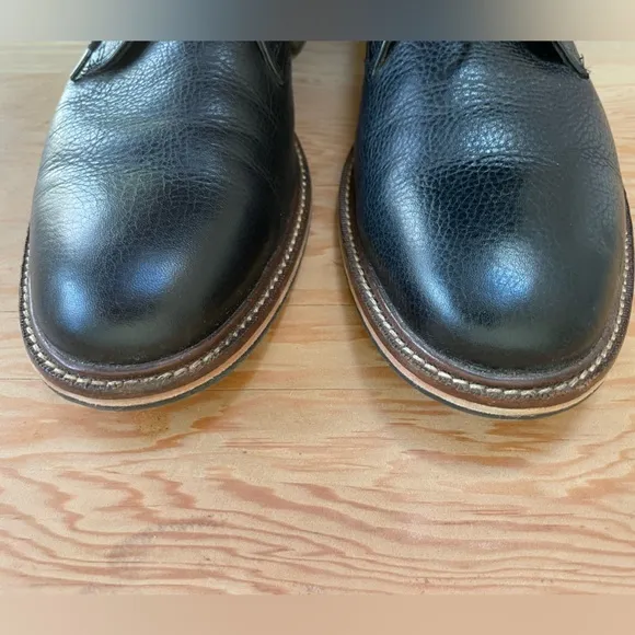 New Cole Haan Men's Black Leather Chukka Boots Desert Boot Sz 10.5 10 1/2 Laces