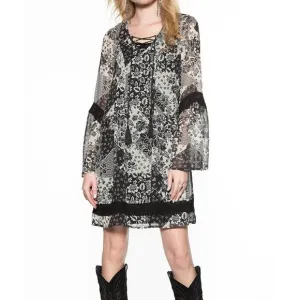 NEW DOUBLE D RANCH rita blanca dress in black