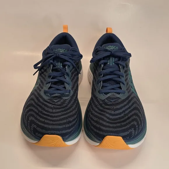 New Hoka One One  Gaviota 5 Men's Size 12 D Bluesteel  Running Shoes 1127929