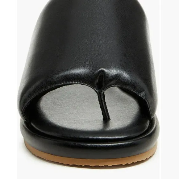 new Kelsi Dagger Brooklyn Traveler Slide Sandals  black (Anthropologie)