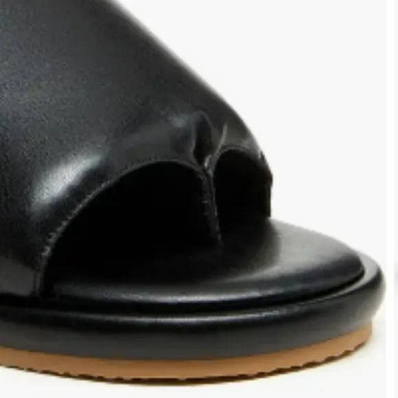 new Kelsi Dagger Brooklyn Traveler Slide Sandals  black (Anthropologie)