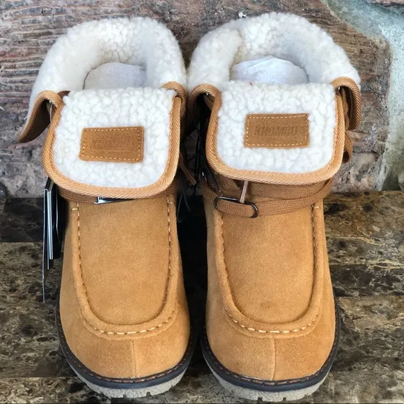 NEW Khombu Sasha Lace-Up Cold-Weather Moon boots
