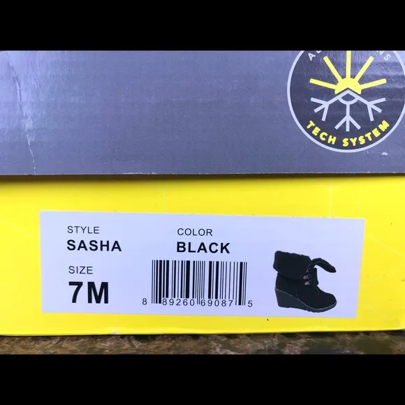 NEW Khombu Sasha Lace-Up Cold-Weather Moon boots