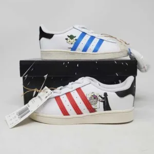New kids 5 Adidas x Star Wars superstar El I dark side / light side sneakers