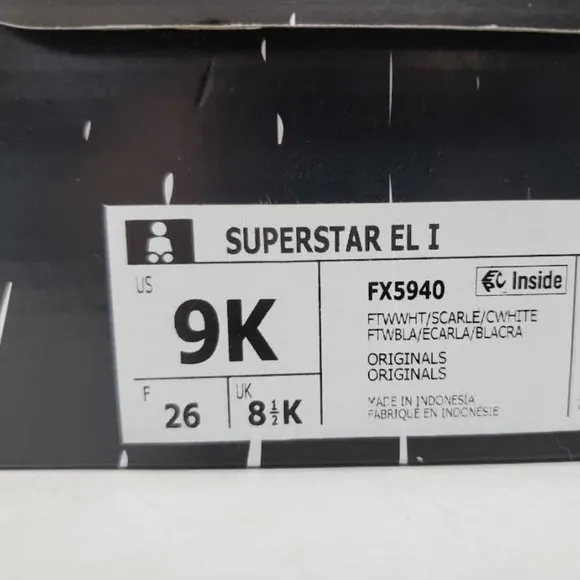 New kids 5 Adidas x Star Wars superstar El I dark side / light side sneakers