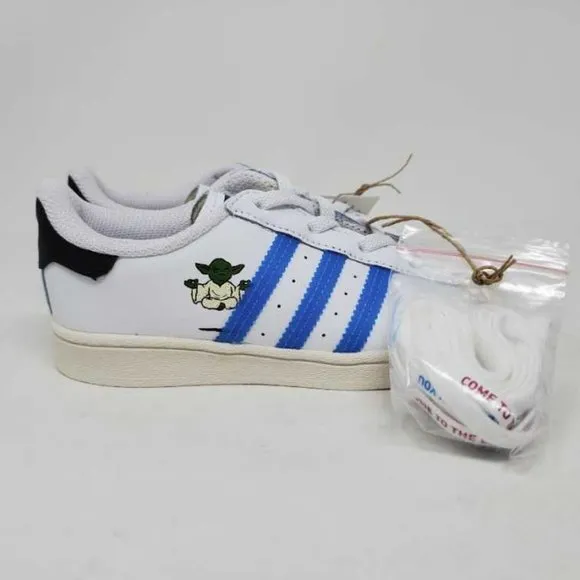 New kids 5 Adidas x Star Wars superstar El I dark side / light side sneakers