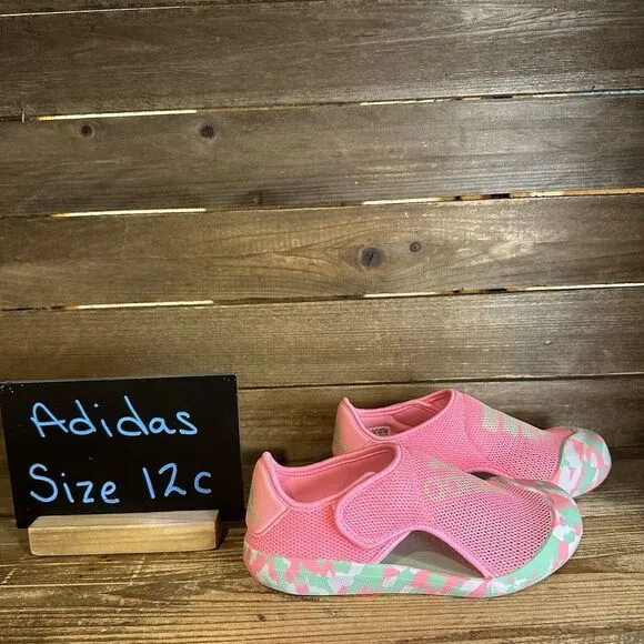 New Little Kids Girls Adidas Altaventure Sport Swim Sandals Size‎ 12 C