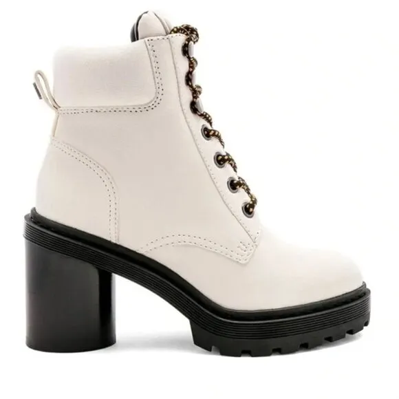 New! Marc Jacobs Crosby Ankle Hiking Leather Boots