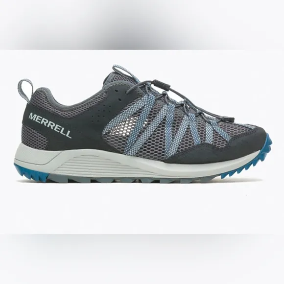 NEW Mens MERRELL WILDWOOD AEROSPORT Rock MESH Hiking Shoes SIZE 7.5