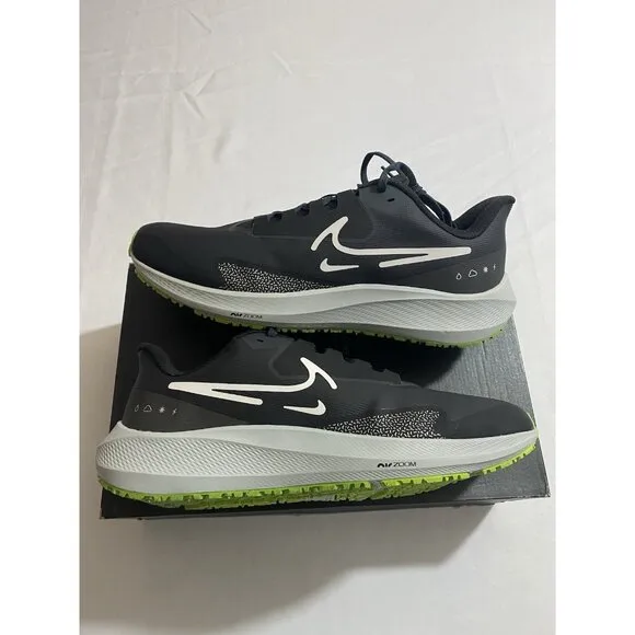 New Men’s Size 13 - Nike Air Zoom Pegasus 39 Shield Black Dark Grey DO7625 002