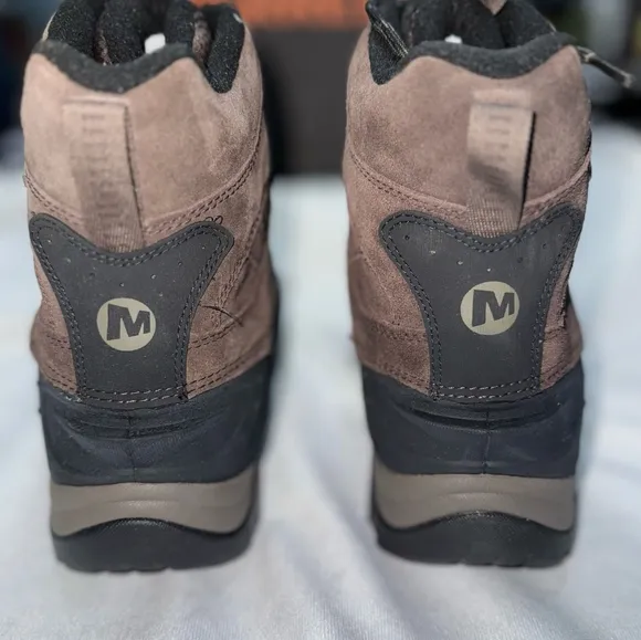 NEW-Merrell Moab Polar Hiking Boots- Men's Size 11 in Expresso J21147