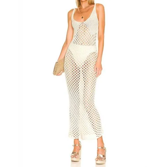NEW MISA LOS ANGELES ursula slip dress in natural