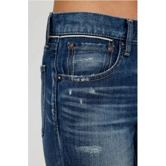 NEW MOUSSY velma skinny jean in blue