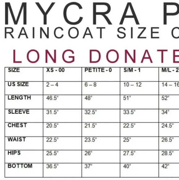 NEW Mycra Pac Purple Donatella Hooded Reversible Rain Coat Small Medium