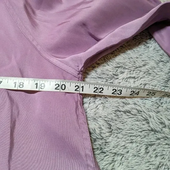 NEW Mycra Pac Purple Donatella Hooded Reversible Rain Coat Small Medium