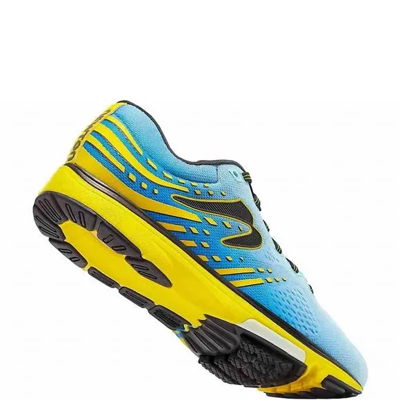 NEW NEWTON RUNNING men's kismet 8 running shoes in blue/yellow