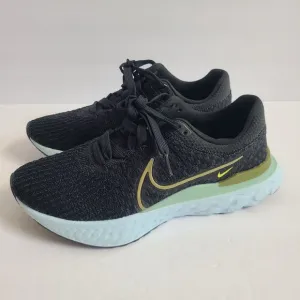 NEW Nike React Infinity Run Flyknit 3 Running Shoes DH5392-300 Size 6.5 Black
