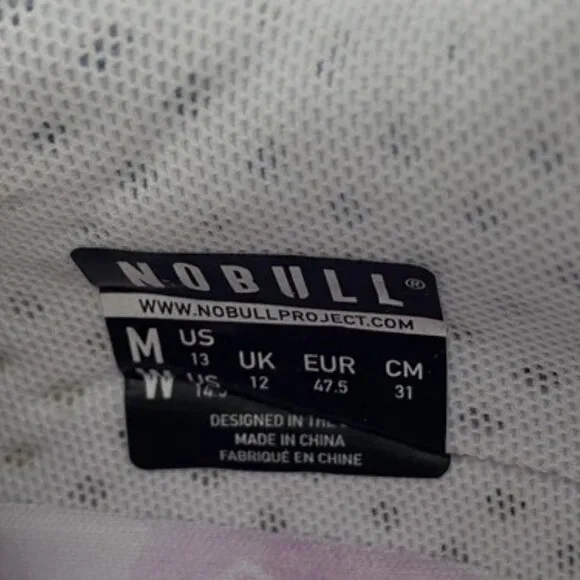 NEW NOBULL Women's SF Trainer  Low Sneaker Size 14.5 Comfort Breathable *UNISEX*