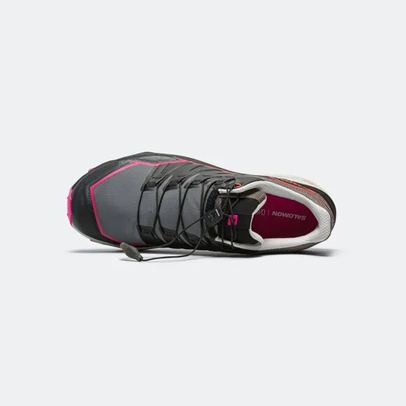 NEW SALOMON Women’s Thundercross Trail Running size6.5 Plum Kitten/Black